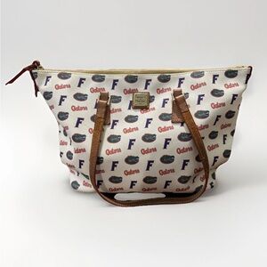 University of Florida Gators Dooney Bourke Pebble Grain Leather Large Tote Purse